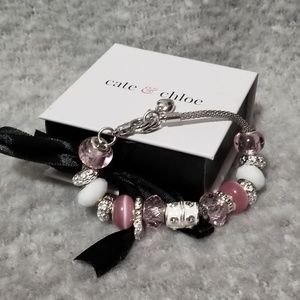 Aurora “Bright” 18k Wht Gold Plated Swarovski